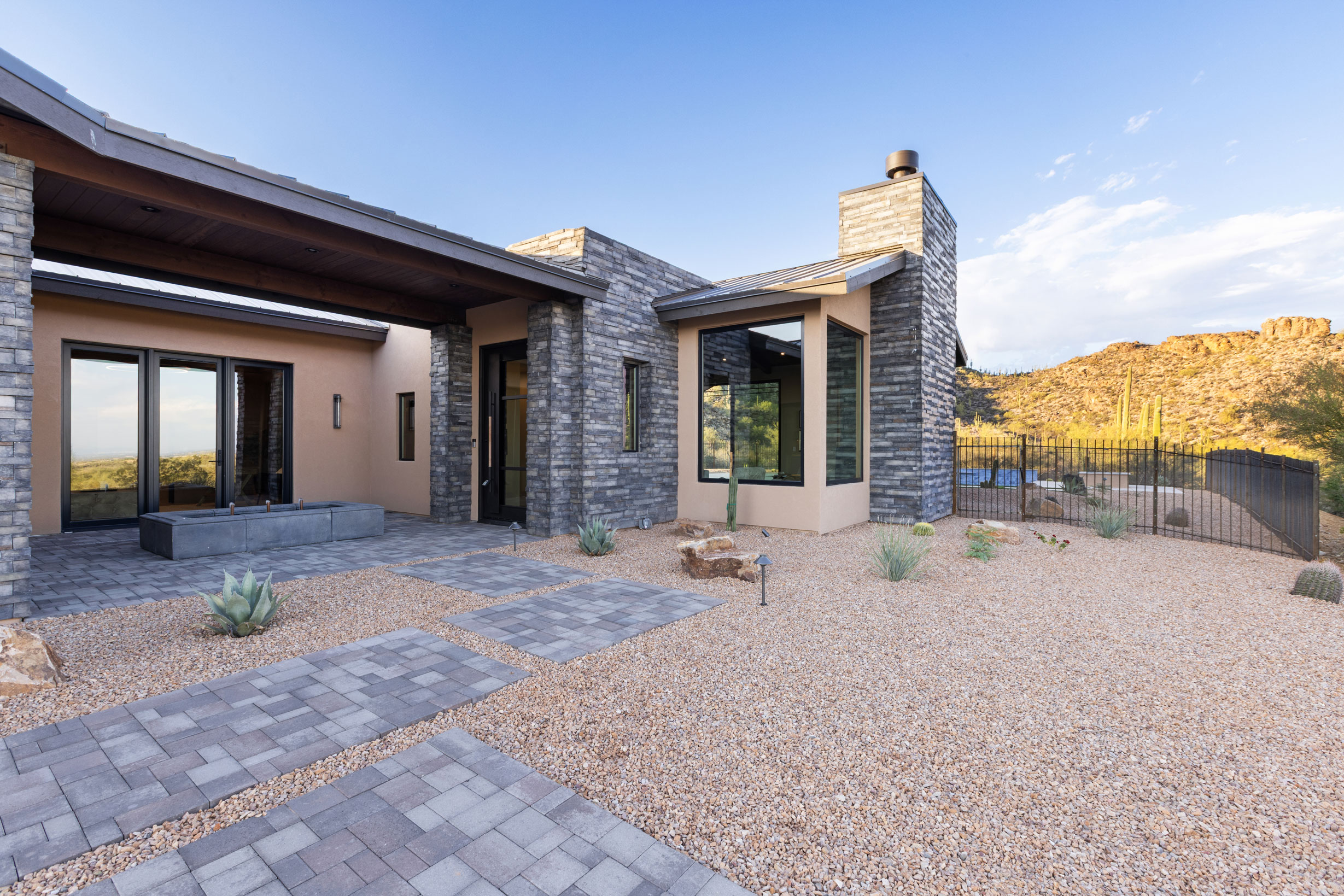 Custom Canyon Pass home by Fairfield Homes